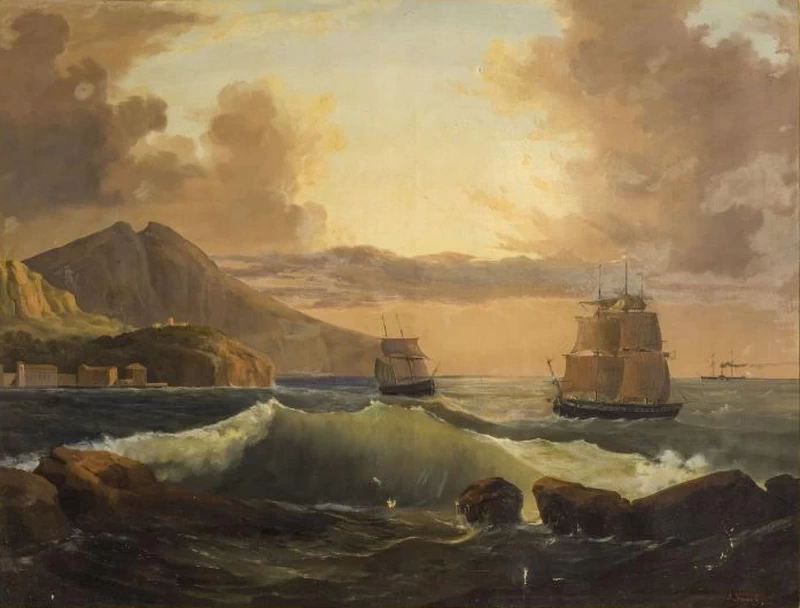 Marina con velieri